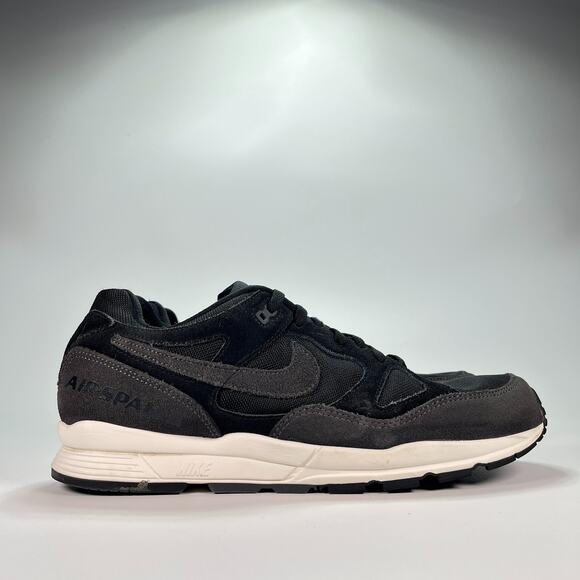 Nike Air Span II SE SP19 Black Retro Running Shoes BQ6052-001 Men’s Size 12 - Picture 1 of 10